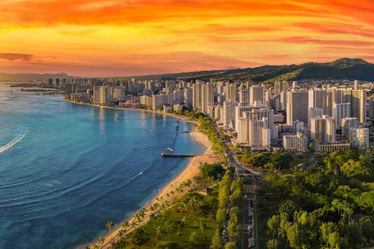 honolulu sunset