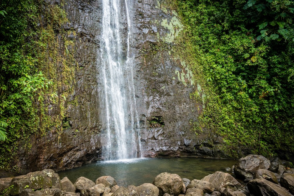 Waikiki waterfall trail