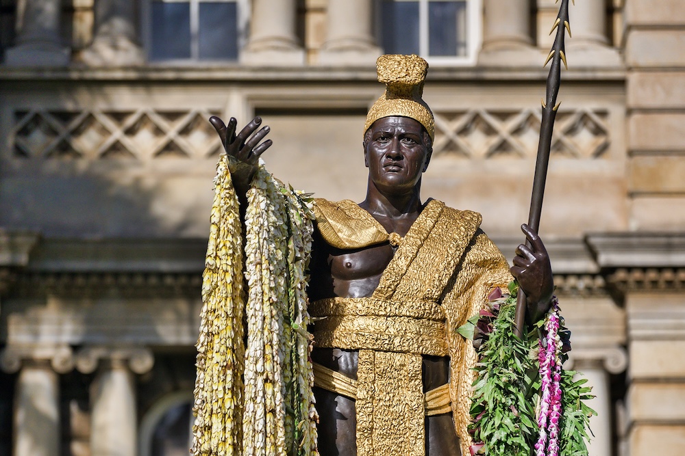 King Kamehameha statue